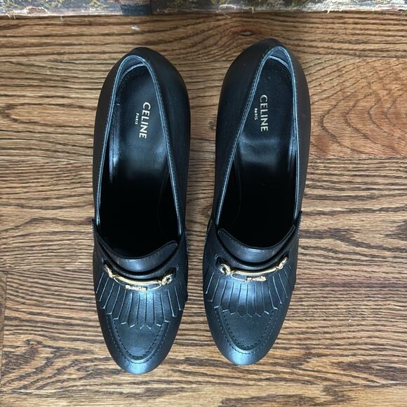 EUC Celine Melody Platform Loafers - Picture 3 of 8